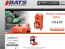 Tablet Screenshot of batsoutillage.net